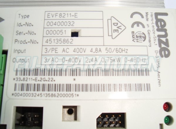 VORSCHAU: LENZE EVF8211-E FREQUENZUMFORMER