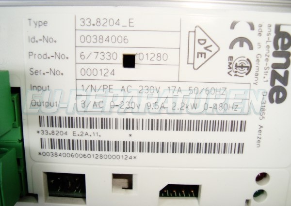 SHOP, Kaufen: LENZE 33.8204_E FREQUENZUMFORMER