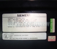 Typenschield Simovert P 6SE2142-3AA21