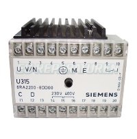 SIEMENS U315 FIELD SUPPLY UNIT 6RA2200-8DD00-1