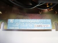 5 TYPENSCHILD YASKAWA CACR-SR30SB1BSY124