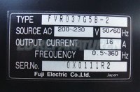 Typenschild FVR037G5B-2 Fuji Electric