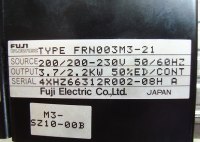 Typenschild FRN003M3-21