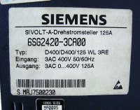 Typenschild 6SG2420-3CA00