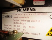 Typenschild 6RA2418-6DS22-0