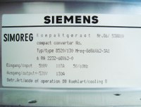 Typenschild 6RA2232-6GV62-0