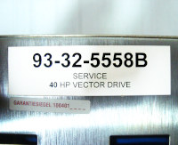 Typenschild 93-32-5558B