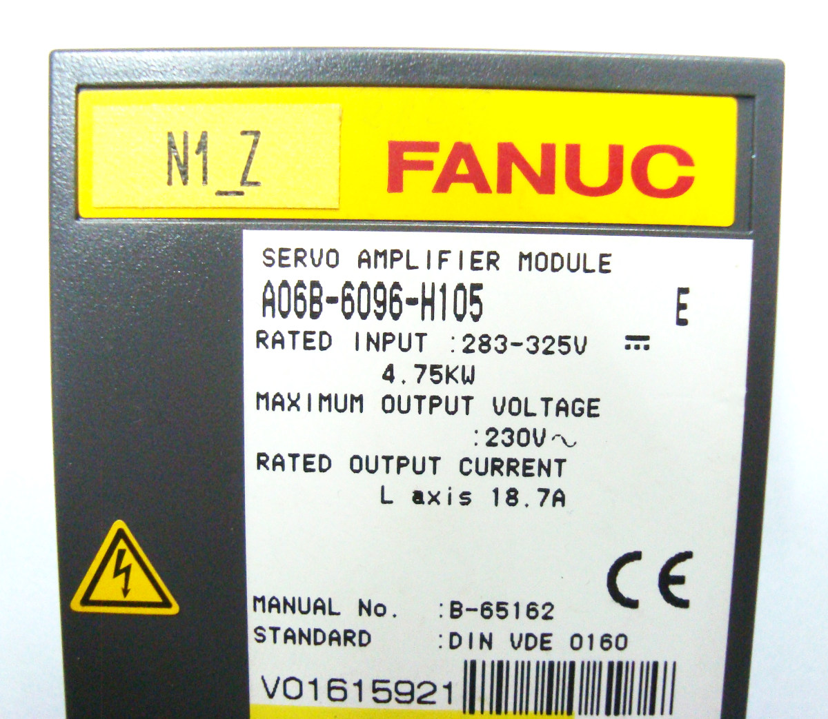 4 Exchange A06b-6096-h105 Fanuc With Warranty