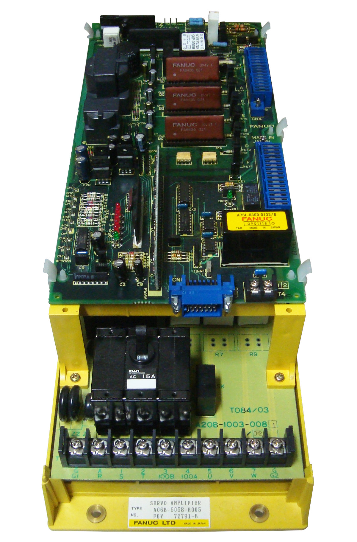 2 Repair Service A06b-6058-h005 Fanuc With Warranty