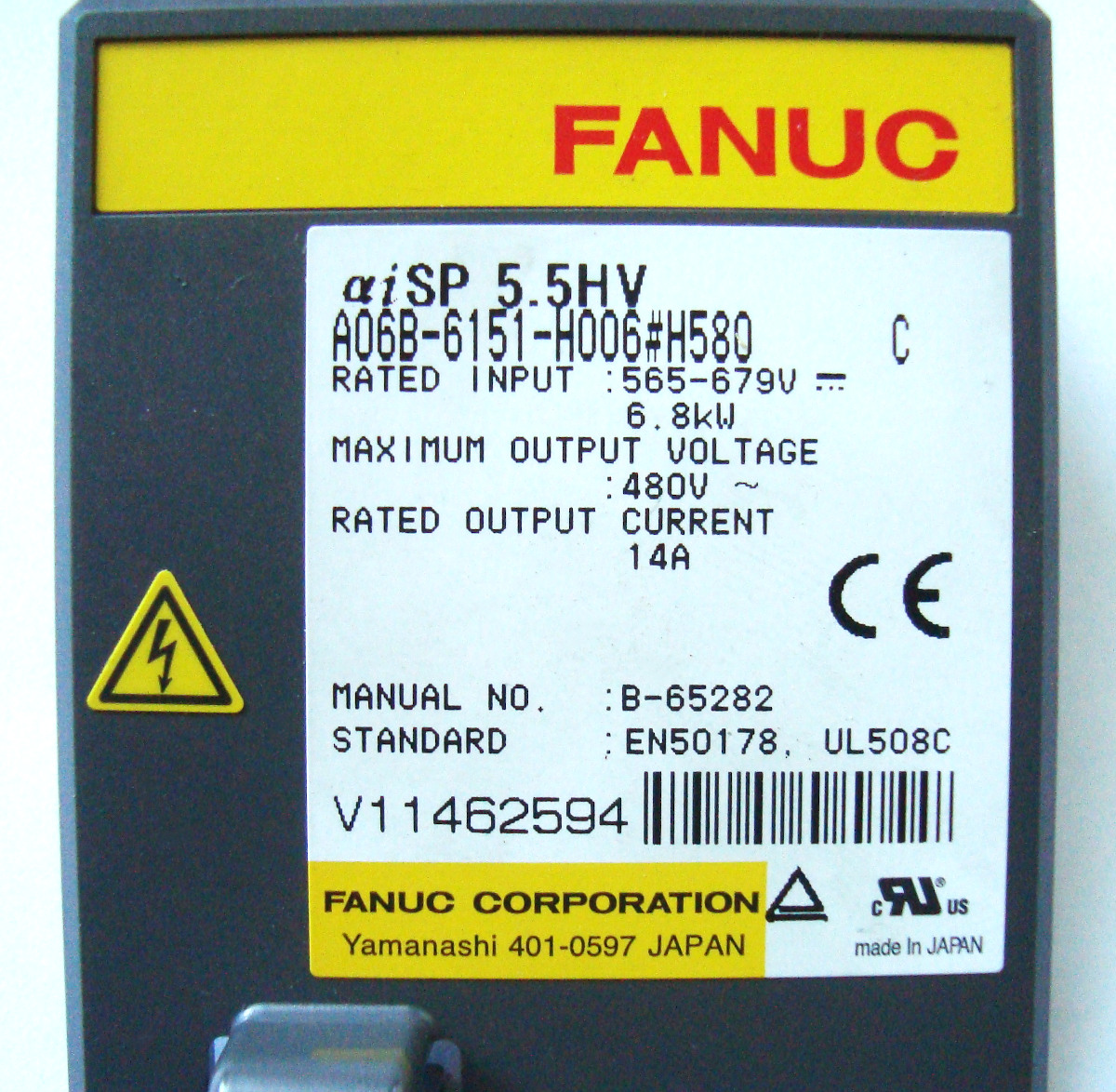 4 Fanuc Spindel Controller A06b-6151-h006 Reparieren