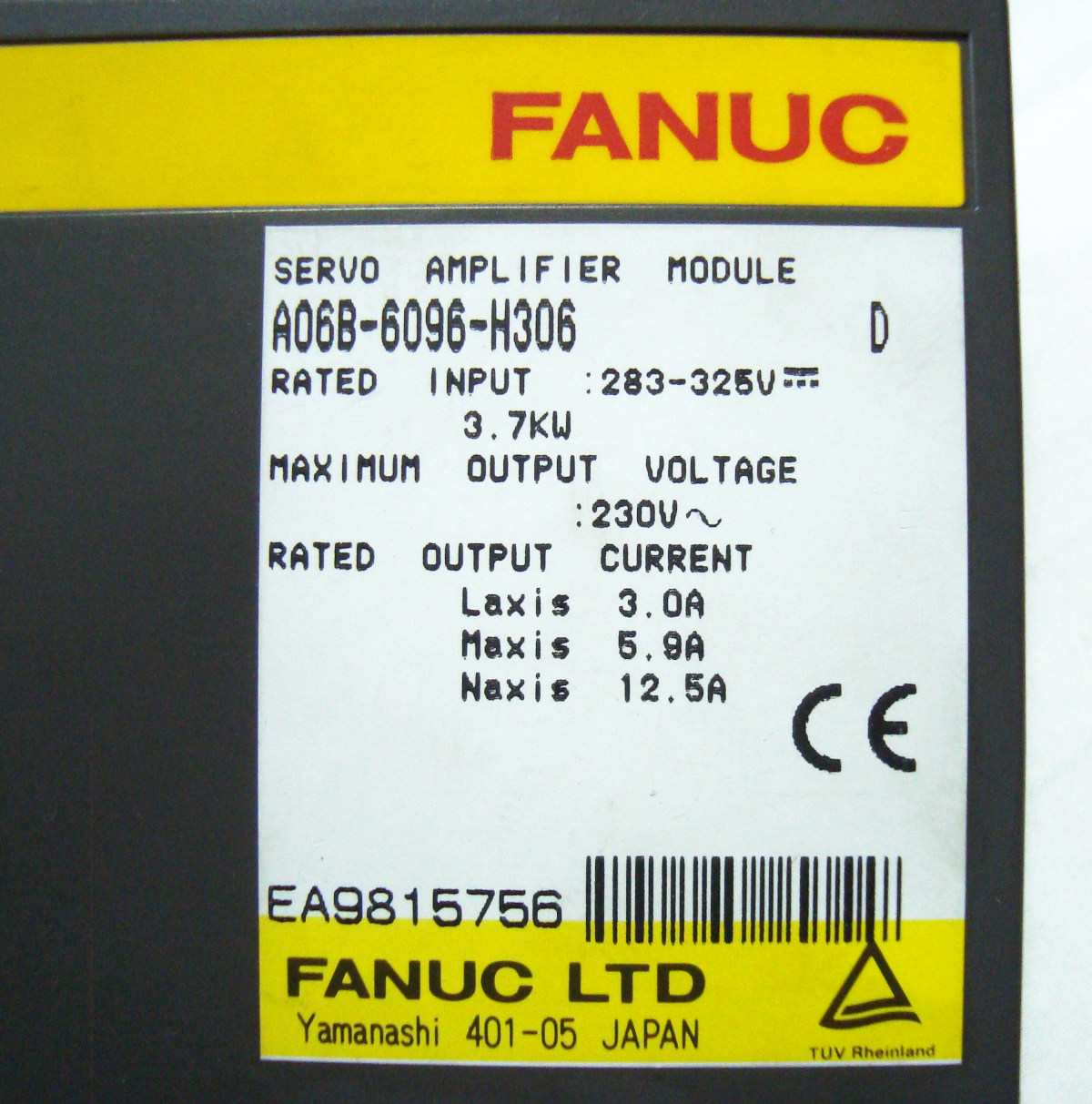 4 Manual A06b-6096-h306 Fanuc Unterlagen Pdf File