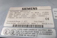4 Siemens Frequenzumrichter 6se3126-8dj40 Reparatur