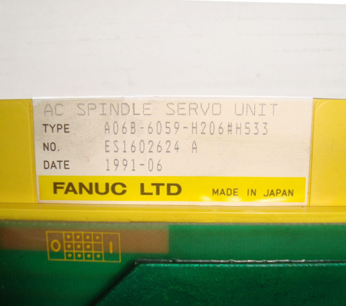 4 Manual Fanuc A06b-6059-h206-h533 Bedienungsanleitung