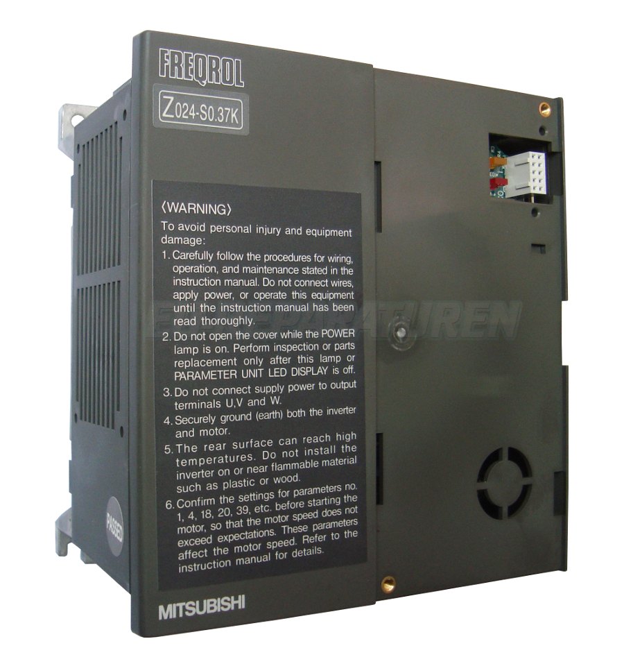 1 Quick Repair Fr-z024-s0.37k Inverter Mitsubishi