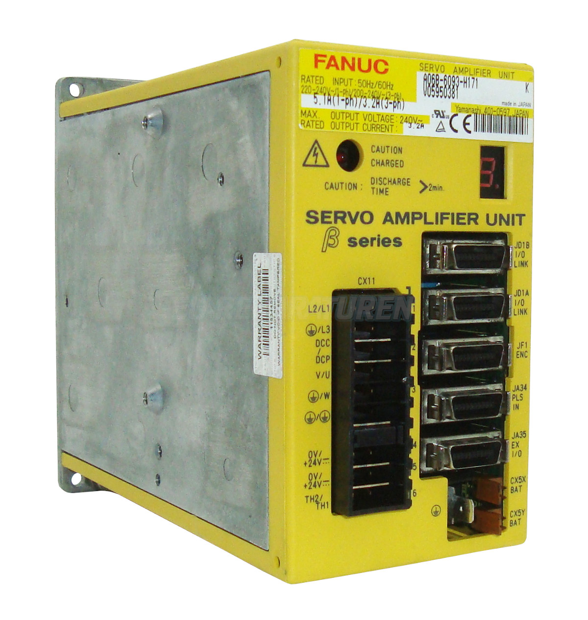 Servo Amplifier A06B-6093-H171 Fanuc Reparatur