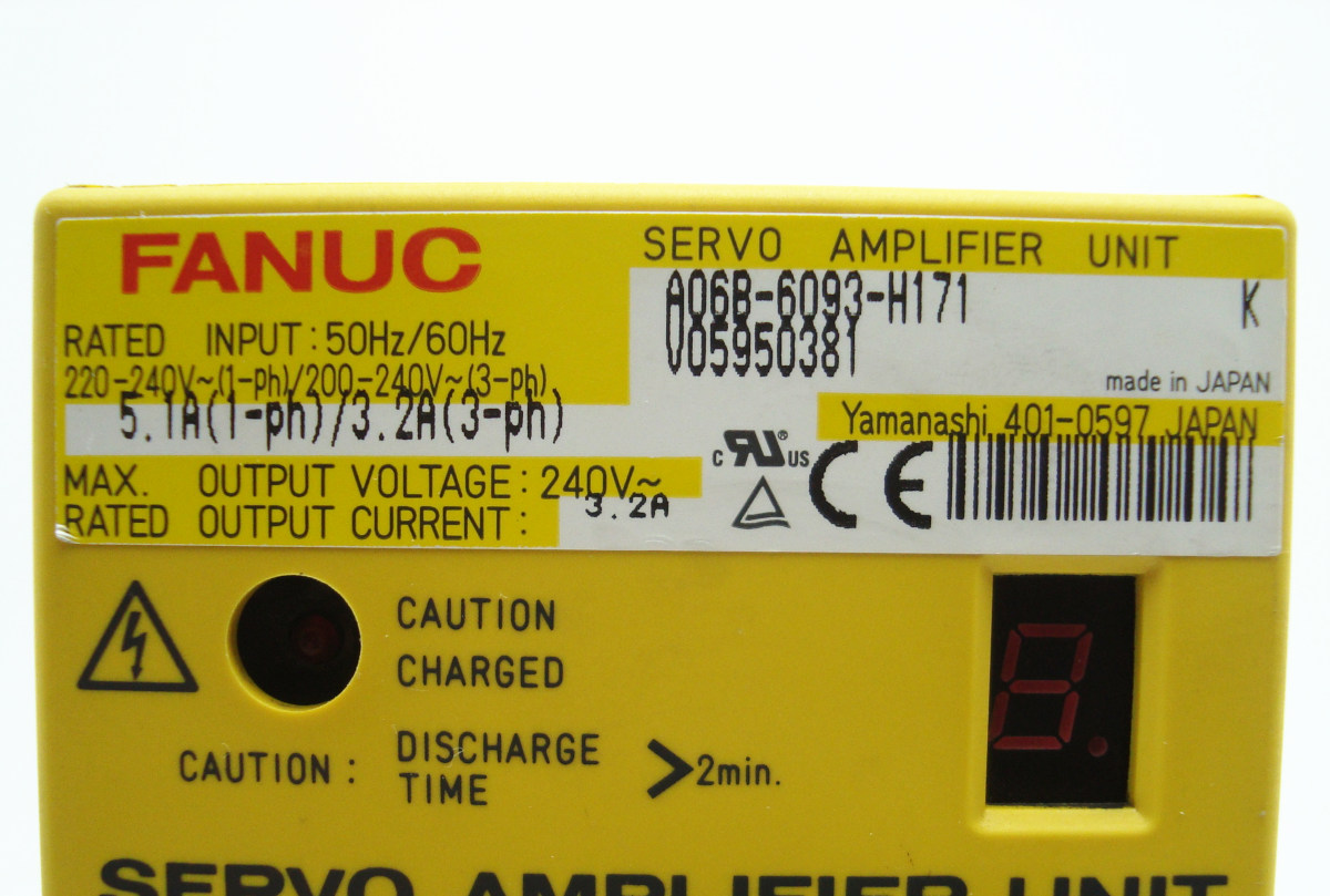 Manual A06B-6093-H171 Alarm Code