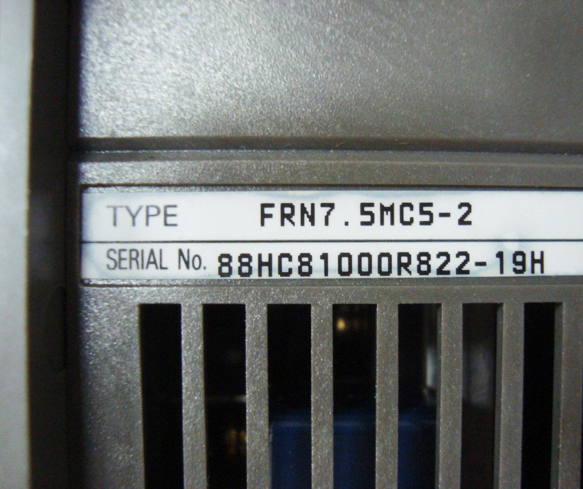 Fehler FRN7.5MC5-2 Fuji Frenic 5000ms5 Alarm