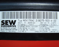 Sew Alarm 31B075-503-4-00 Movitrac Fehlermeldung