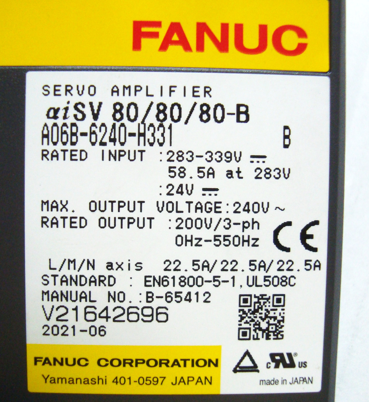 Alarm A06B-6240-H331 Fanuc Fehler