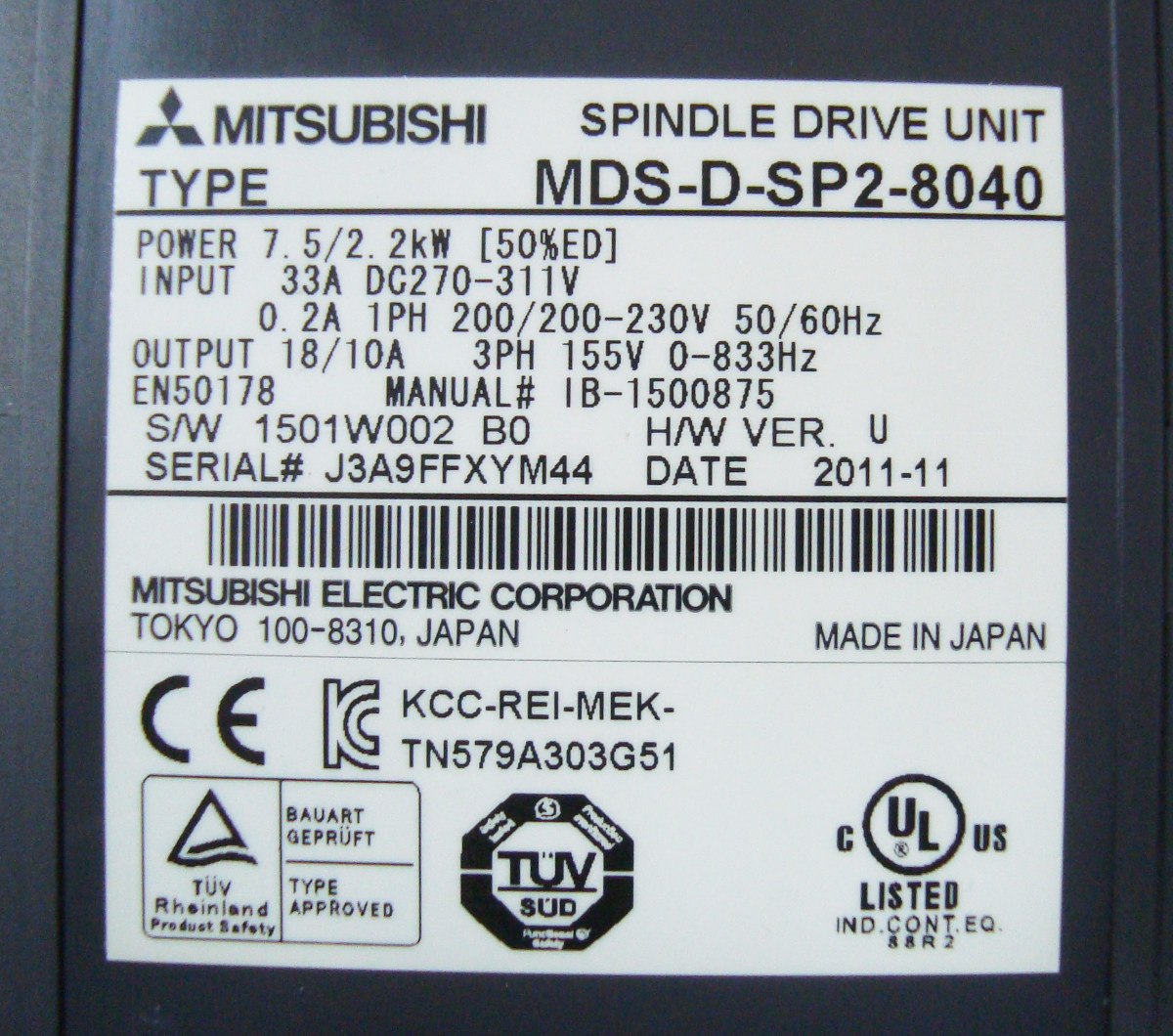 Alarm Fehler MDS-D-SP2-8040 Manual Pdf