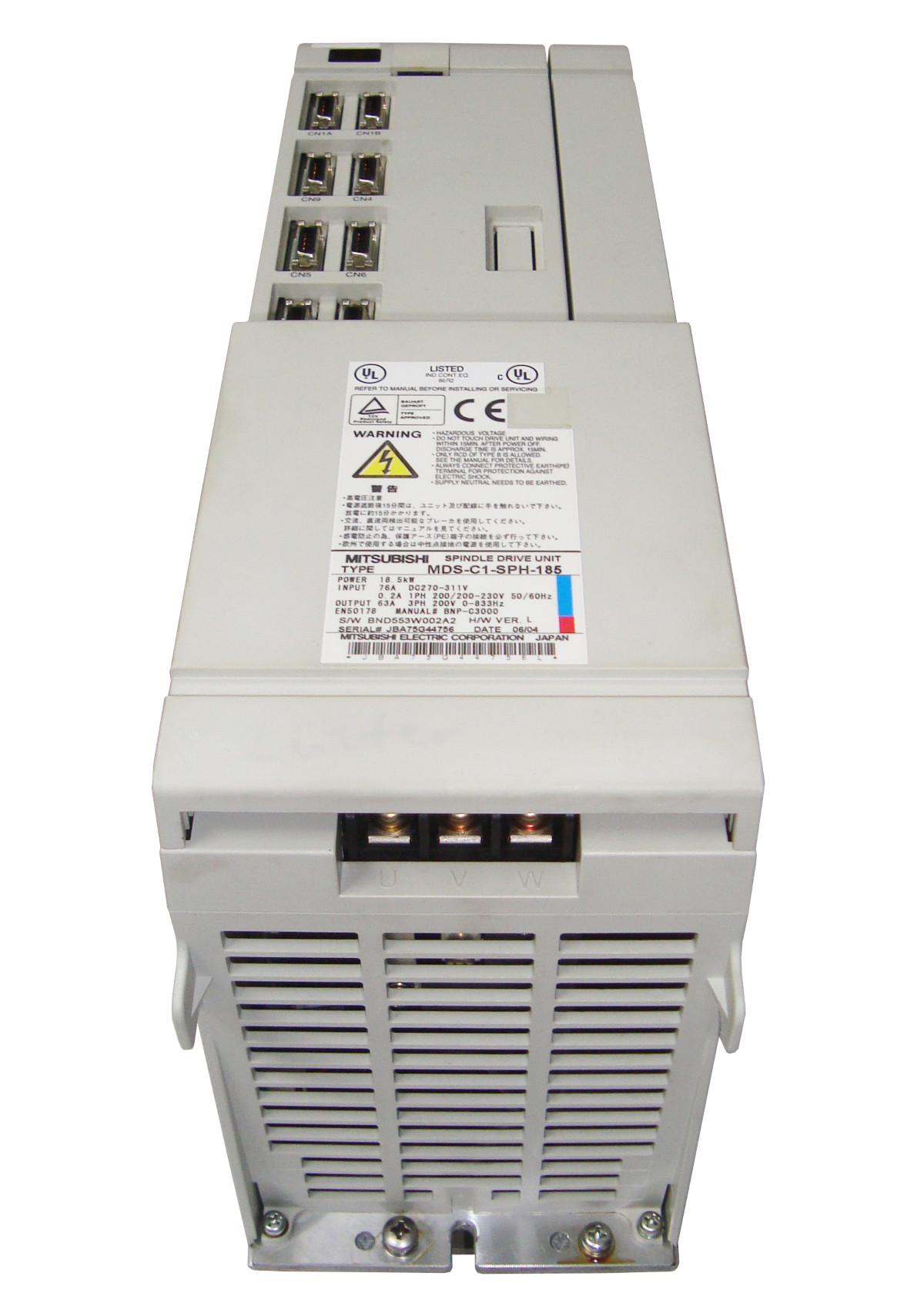 Mitsubishi Reparatur MDS-C1-SPH-185 Spindle Drive