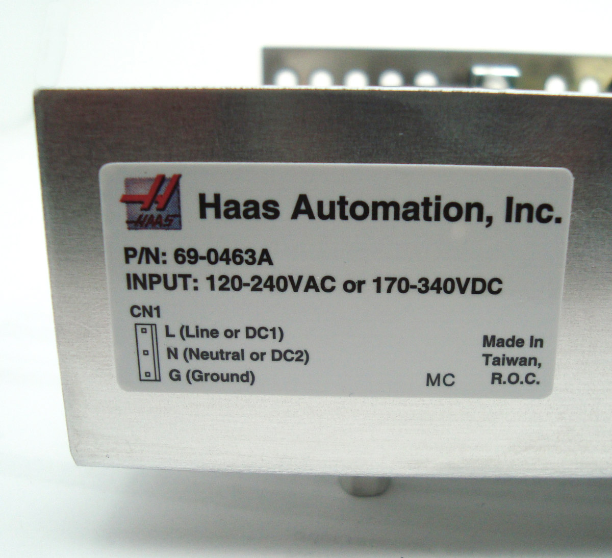 Haas 69-0463A Power Supply Unit
