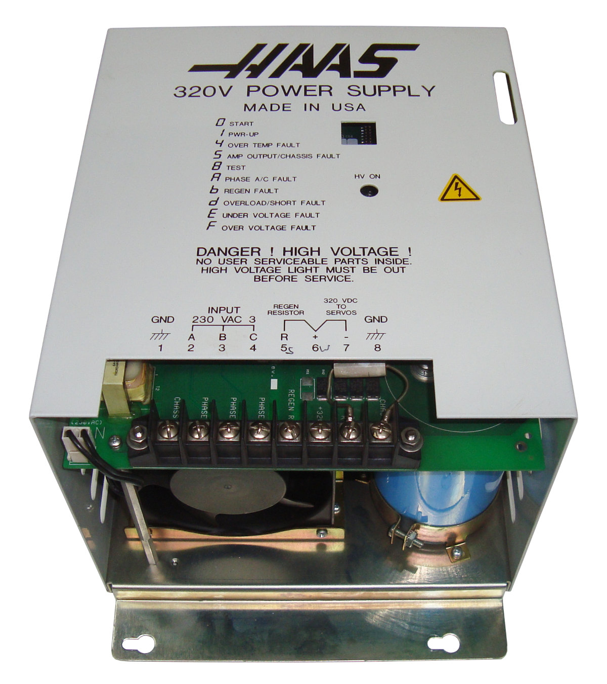 Haas Power Supply 93-69-2000C Repair Warranty