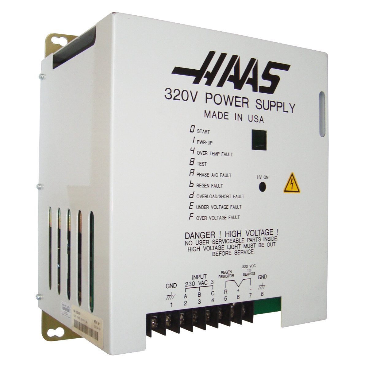 Reparatur Haas 69-2000B Power Supply 320vdc