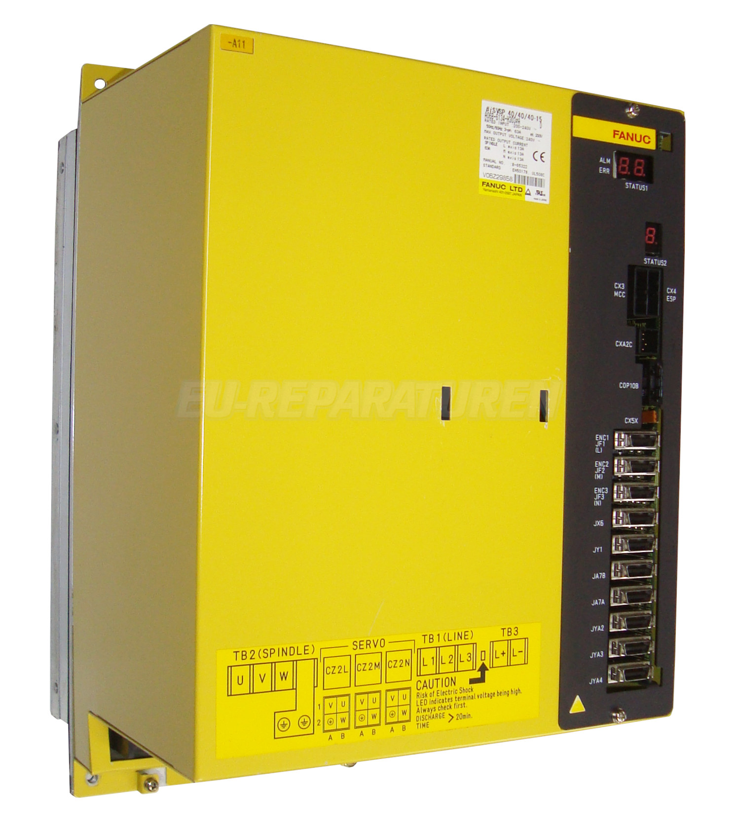 Alarm 51 Fanuc A06B-6134-H303 Servo Drive Unit