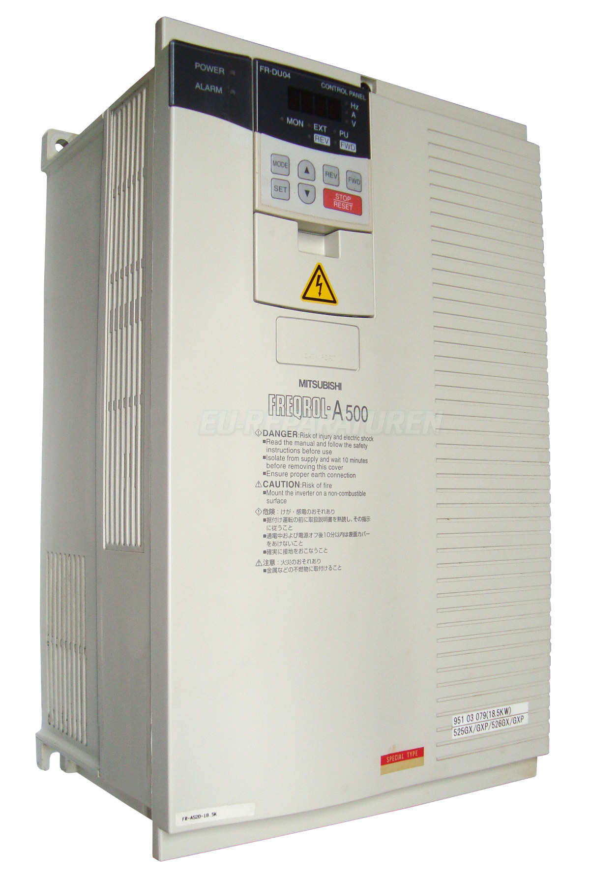 Mitsubishi Reparatur FR-A520-18.5K-65 Frequenzumrichter Freqrol A500