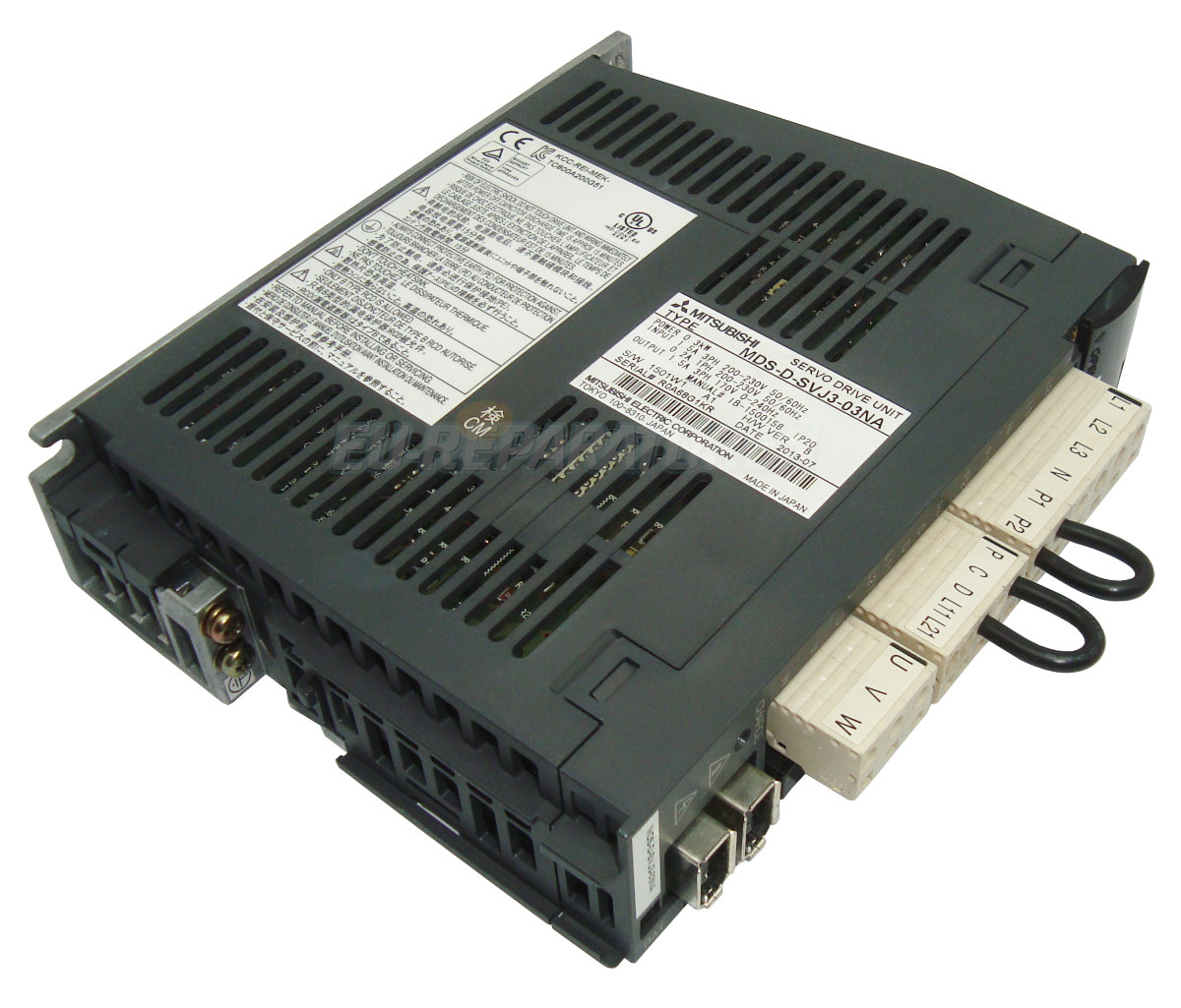 Reparatur MDS-D-SVJ3-03NA Servo Unit Mitsubishi
