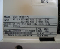 Alarm Ueberspannung CIMR-MR5N27P5 Converter Ueberstrom