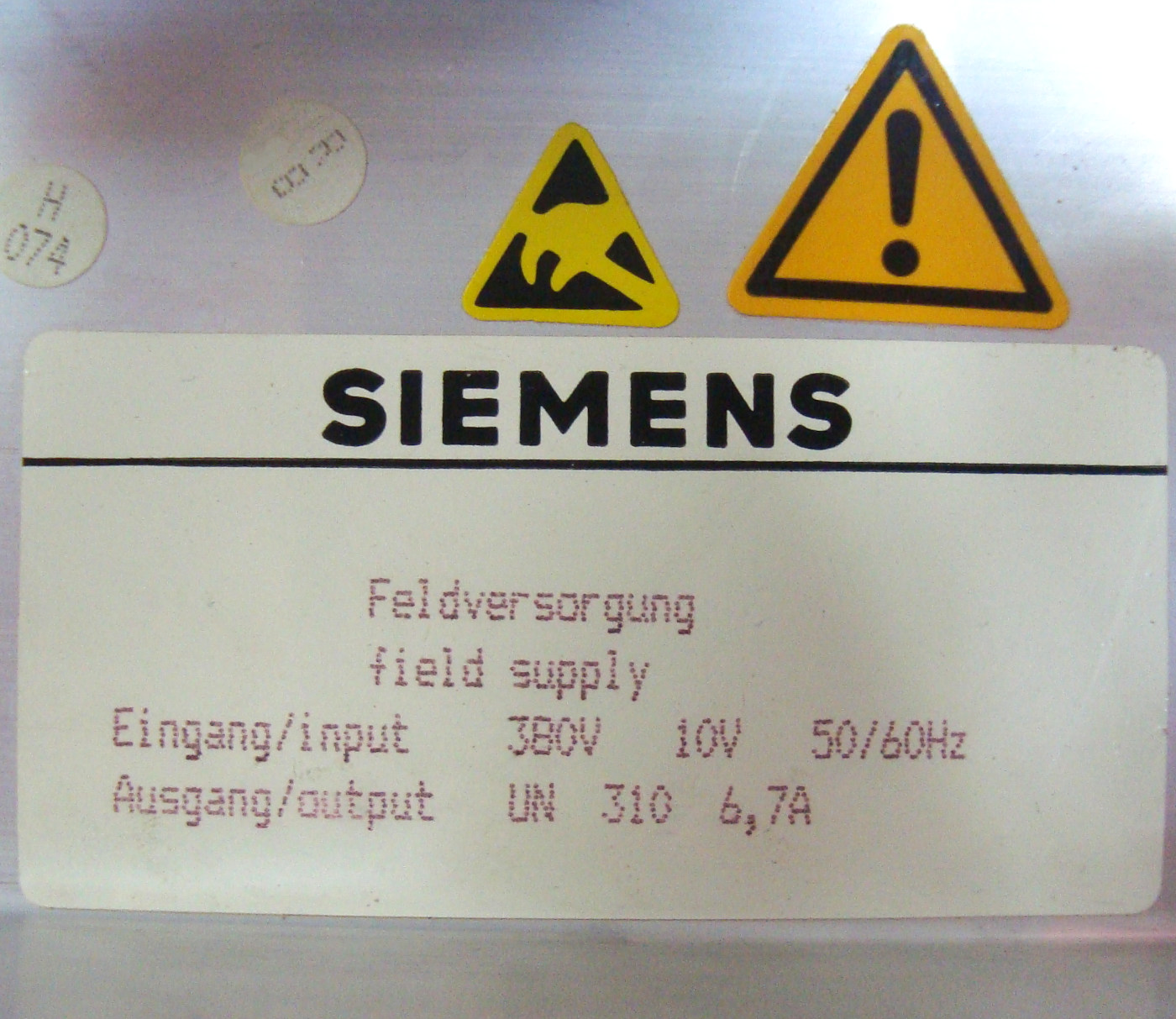 Feldversorgung 6RA2732-6DV55-ZY09 Reparatur Mit Garantie