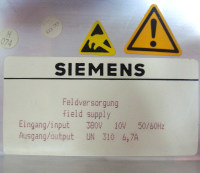 Feldversorgung 6RA2732-6DV55-ZY09 Reparatur Mit Garantie