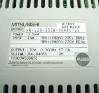 Reparatur Alarm 32 MR-J2S-350B-S041U703 Mitsubishi Servo Unit