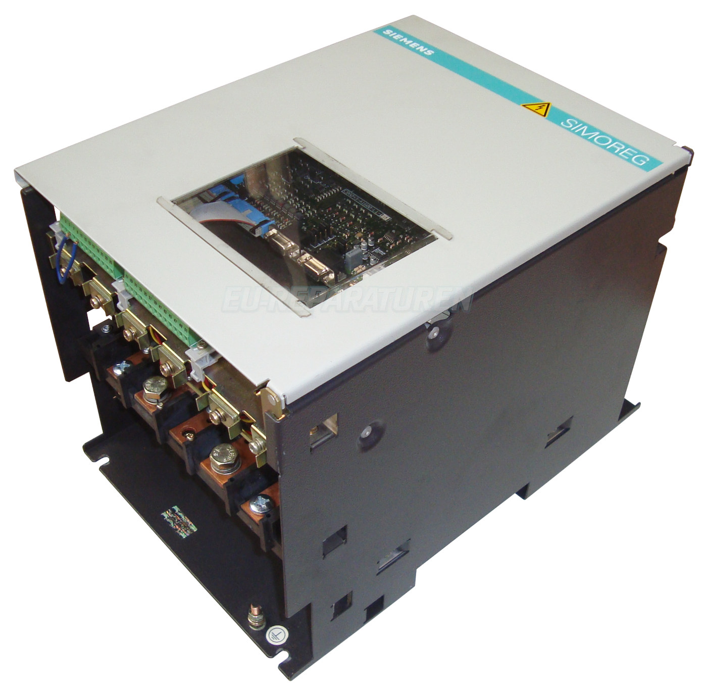 Simoreg-k Siemens 6RA2432-6DV62-0 Alarm F14 Reparatur Display Dunkel