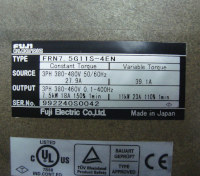 Fehler Ueberlast FRN7.5G11S-4EN Fuji Ueberstrom