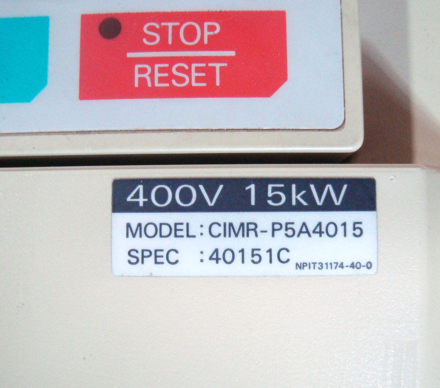 Inverter CIMR-P5A4015 Yaskawa Repair