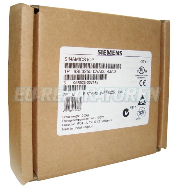 3 Siemens 6sl3255-0aa00-4ja0 Original Verpackung