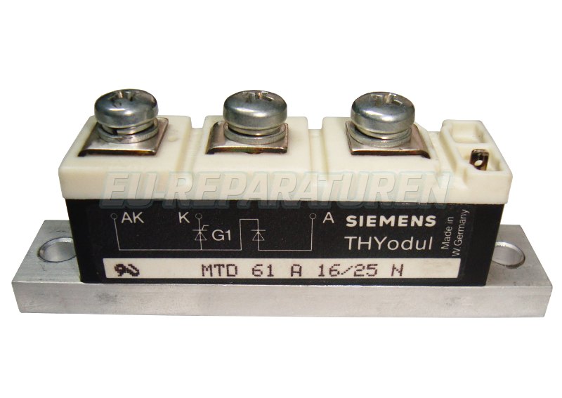 Online Shop: MTD61A16/25N Siemens Thyristor Module Thyodul (MTD61A16/25N)