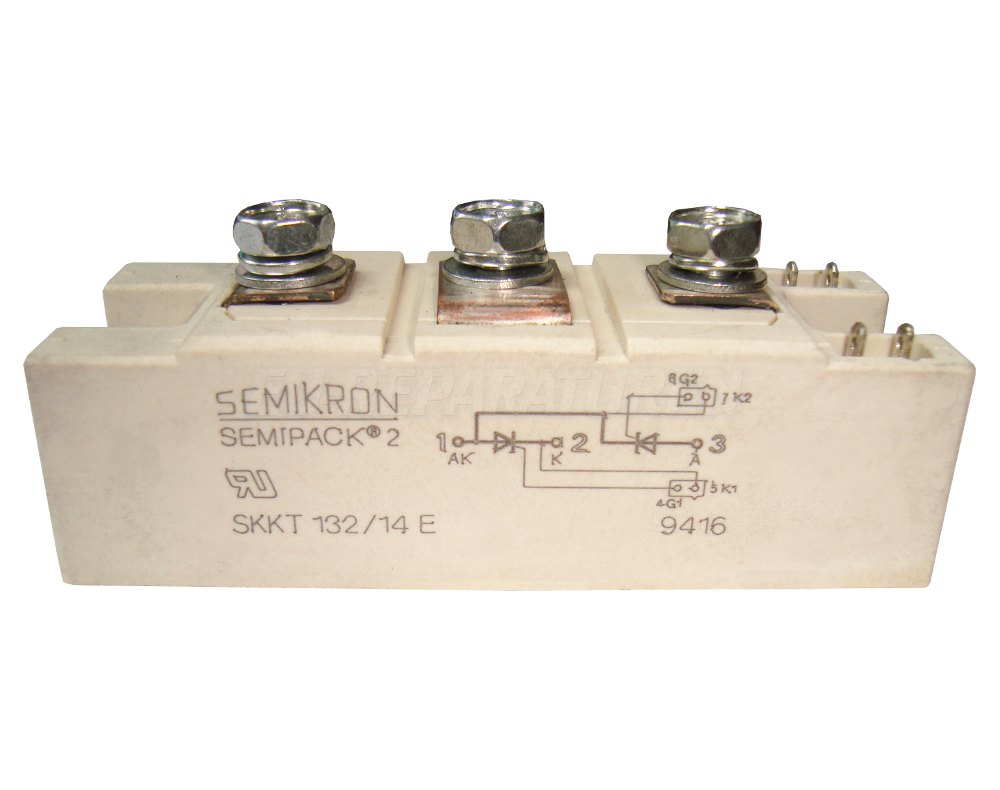 1 Semikron Thyristor Module Skkt132-14e Online Shop