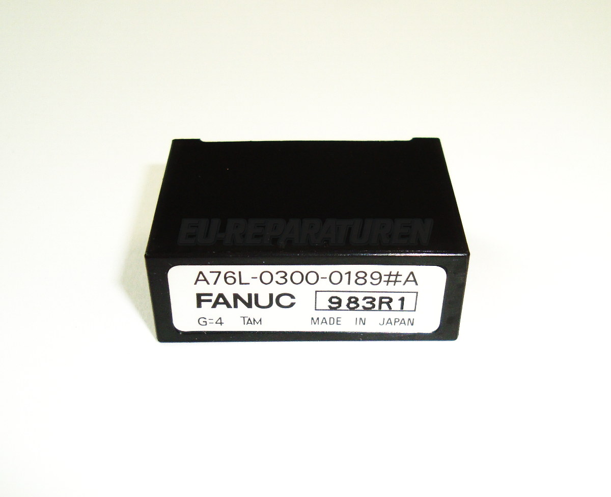 Weiter zum Artikel: FANUC A76L-0300-0189-A STROMWANDLER
