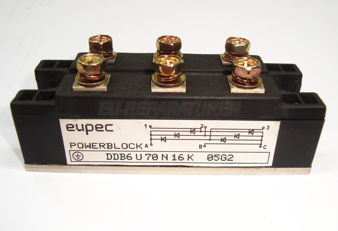 1 Eupec Dioden Modul Ddb6u70n16k Powerblock