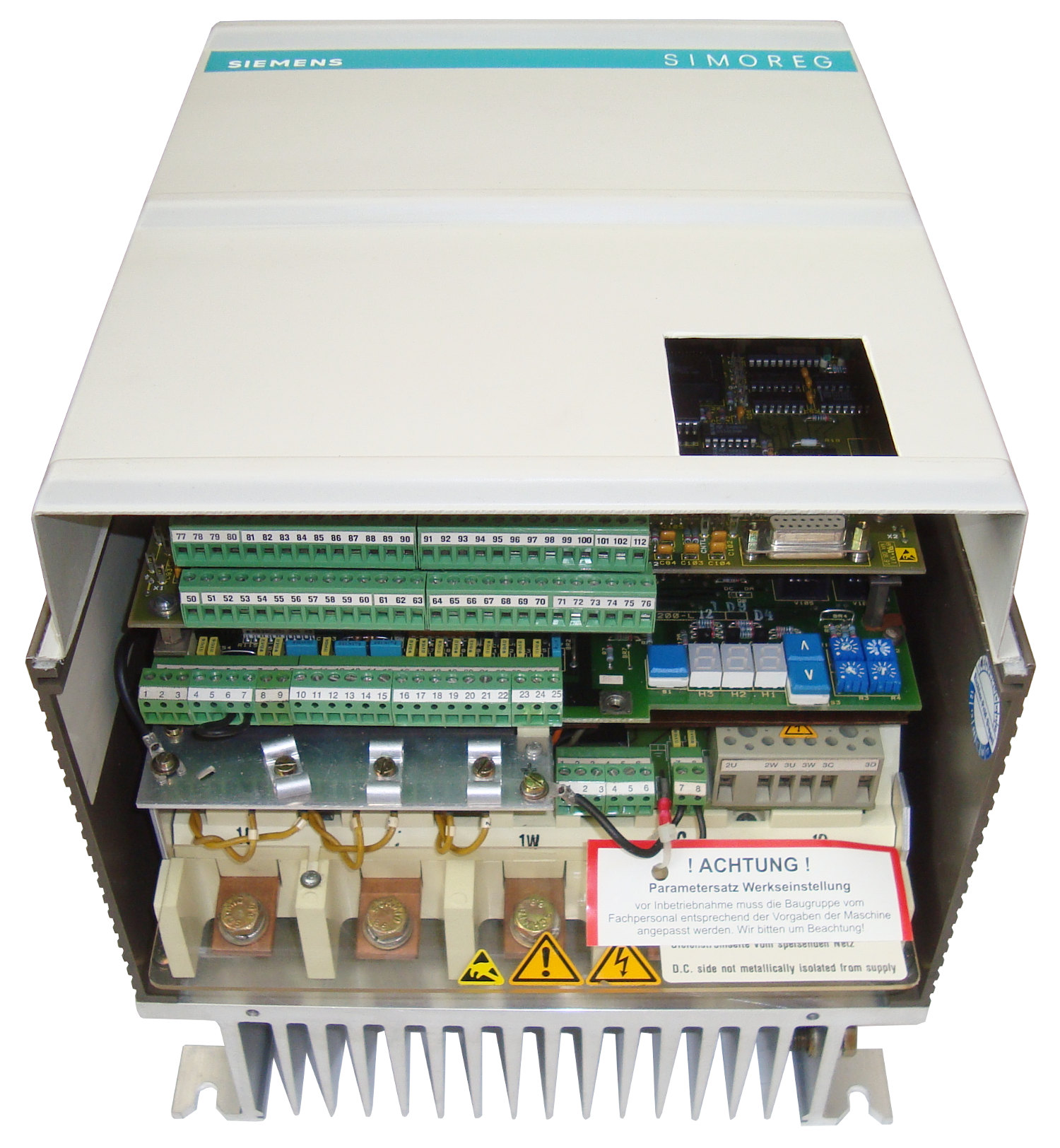 Siemens 6RA2228-6DS22-0 Dc-drive