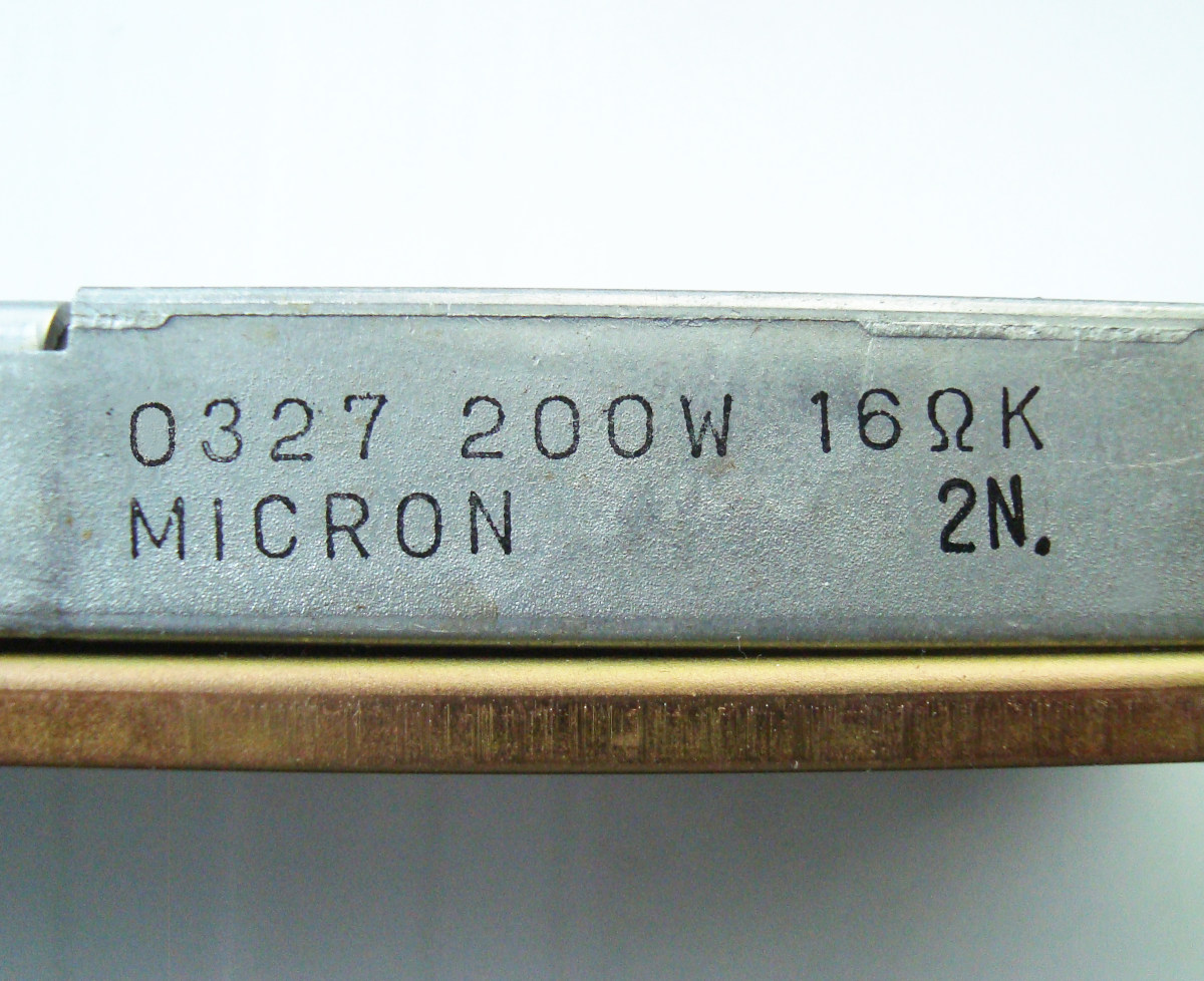 Typenschild Fanuc A40L-0001-0327 Micron 0327