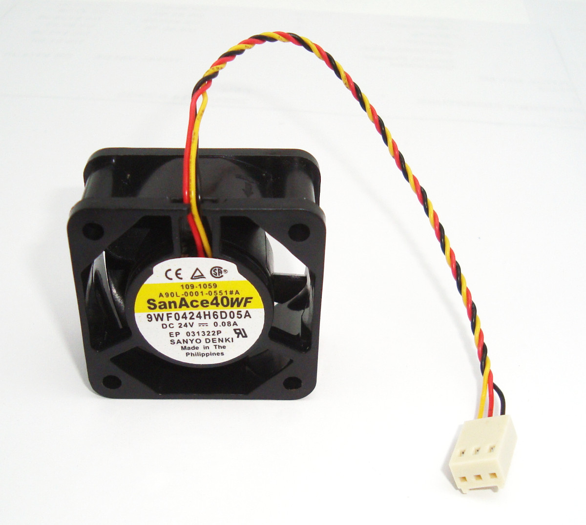 Sanyo Denki 9WF0424H6D05A Lüfter