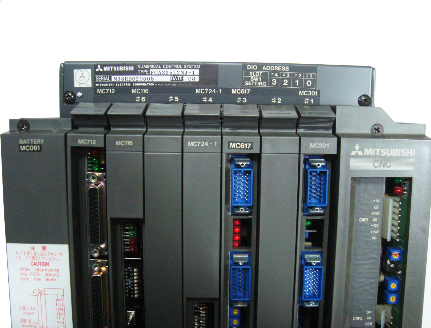 Karten FCA325L2NJ-1 Rack Komplett