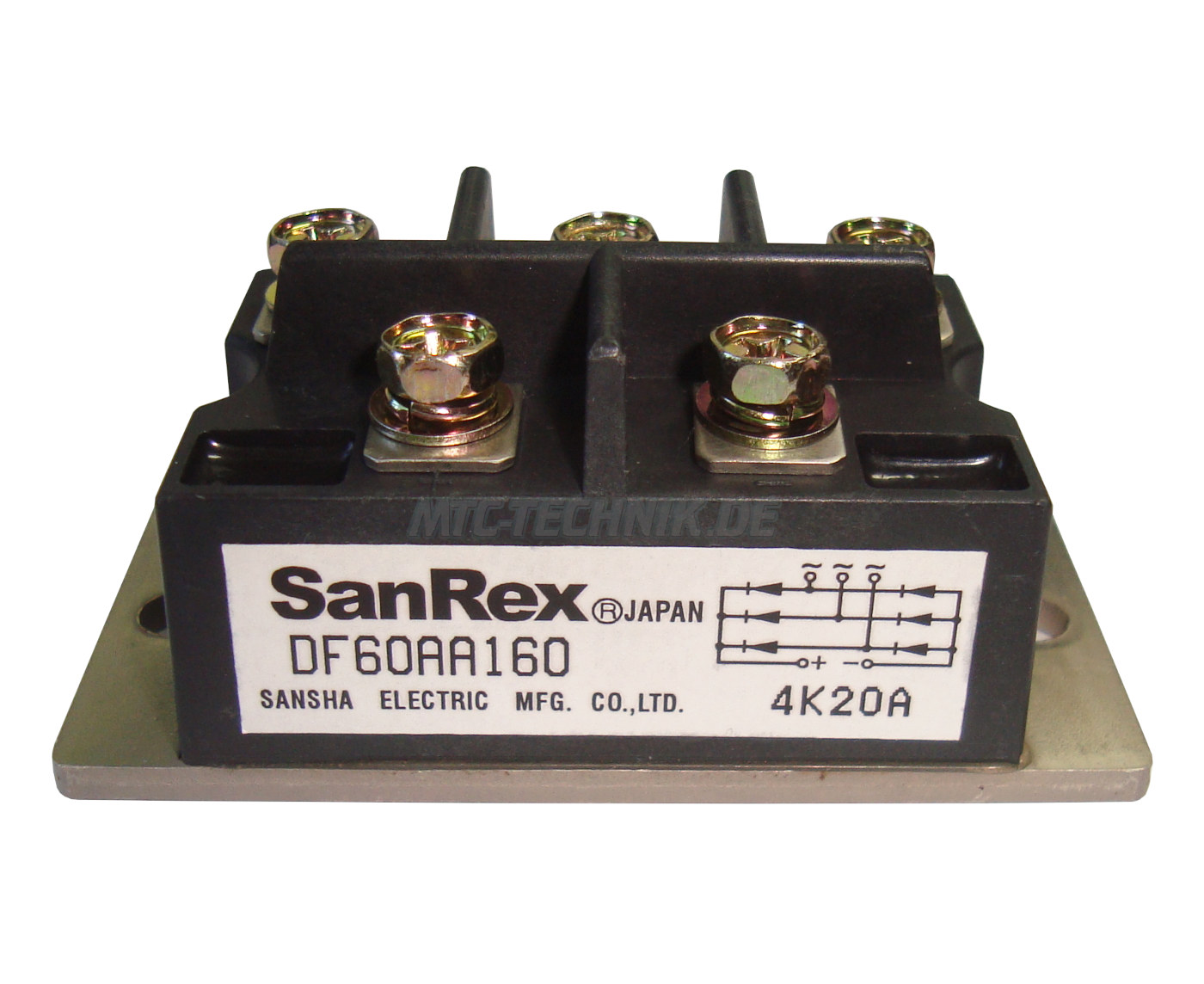 Sanrex Corporation DF60AA160 Dioden Module